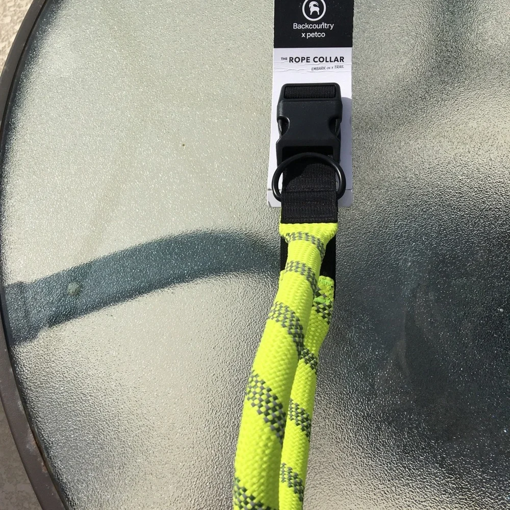Backcountry x Petco Rope Collar XL-XXL 21.5-30.5”
